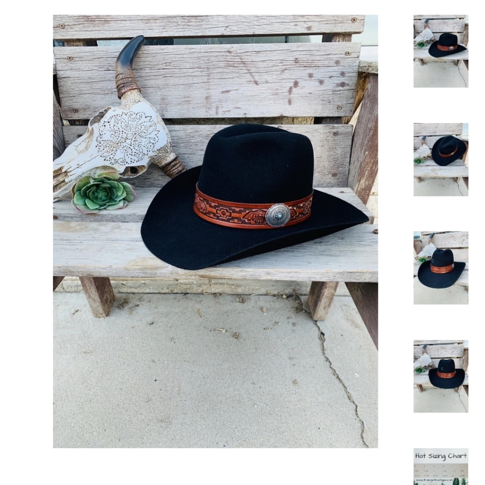 Charlie 1 Horse Black Hat